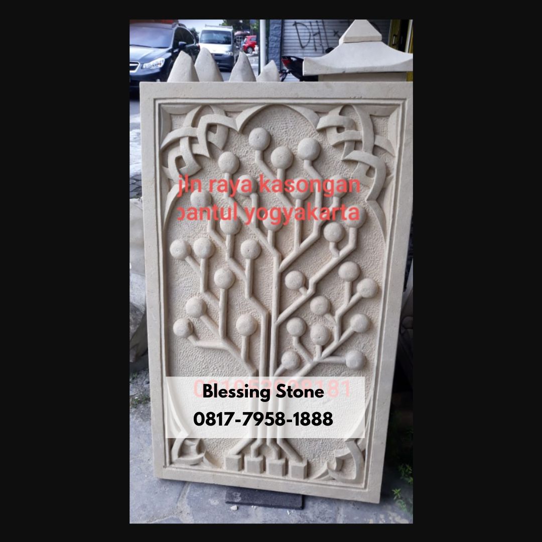 batu ukir motif elektronik