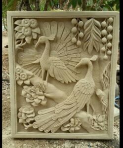 Read more about the article 20 Gambar Batu Ukir Motif Hewan Hiasan Dinding Ruang Tamu