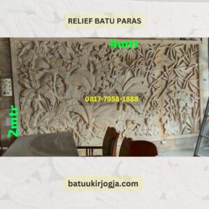 Read more about the article Relief Batu Ukir Paras untuk Hiasan Dinding Living Room